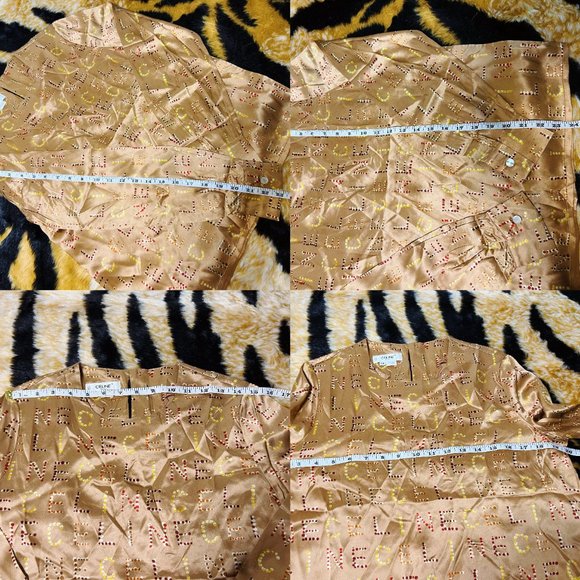 Celine 100% silk shirt - Picture 9 of 12